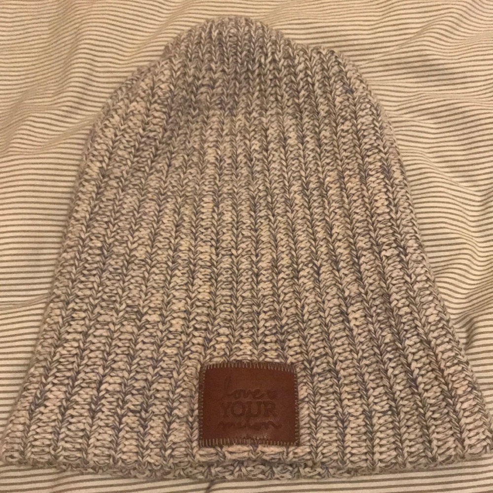 Love your melon knit hat
